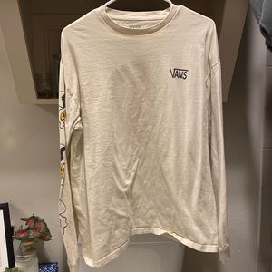 Vans White Tee